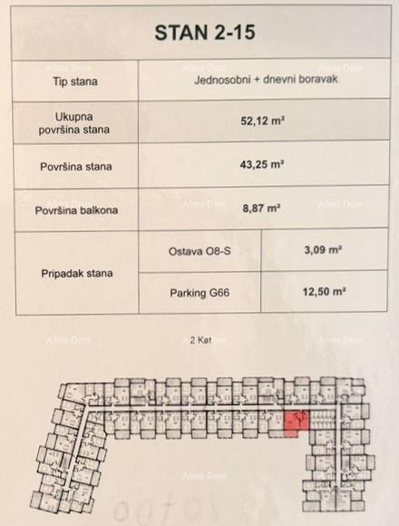 UMAG – Novogradnja! Stan v modernem stanovanjskem kompleksu s parkirnim mestom! s2-15