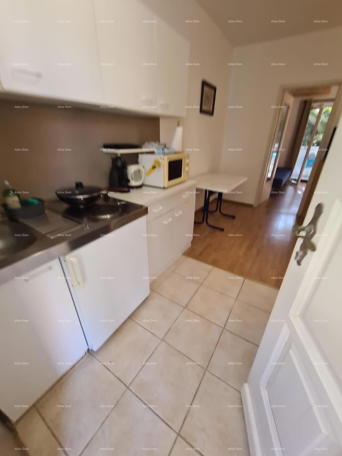 Prizemni apartma z ložo in bazenom. Medulin.