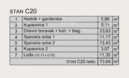 Stanovanje Pješčana Uvala