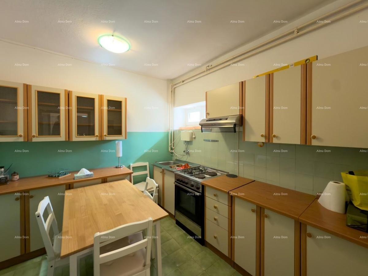 Ližnjan, urejena in popolnoma opremljena hiša z garažo in kletjo