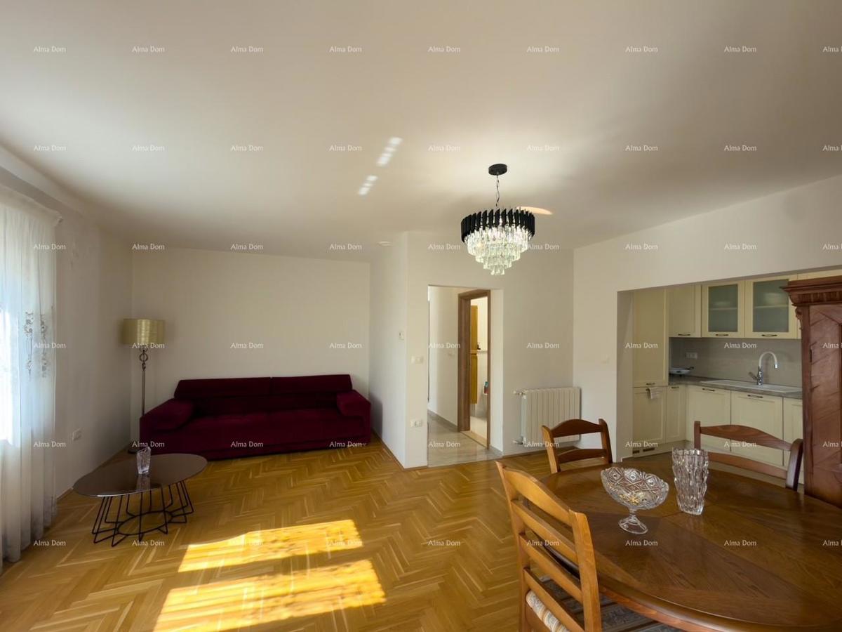 Ližnjan, urejena in popolnoma opremljena hiša z garažo in kletjo