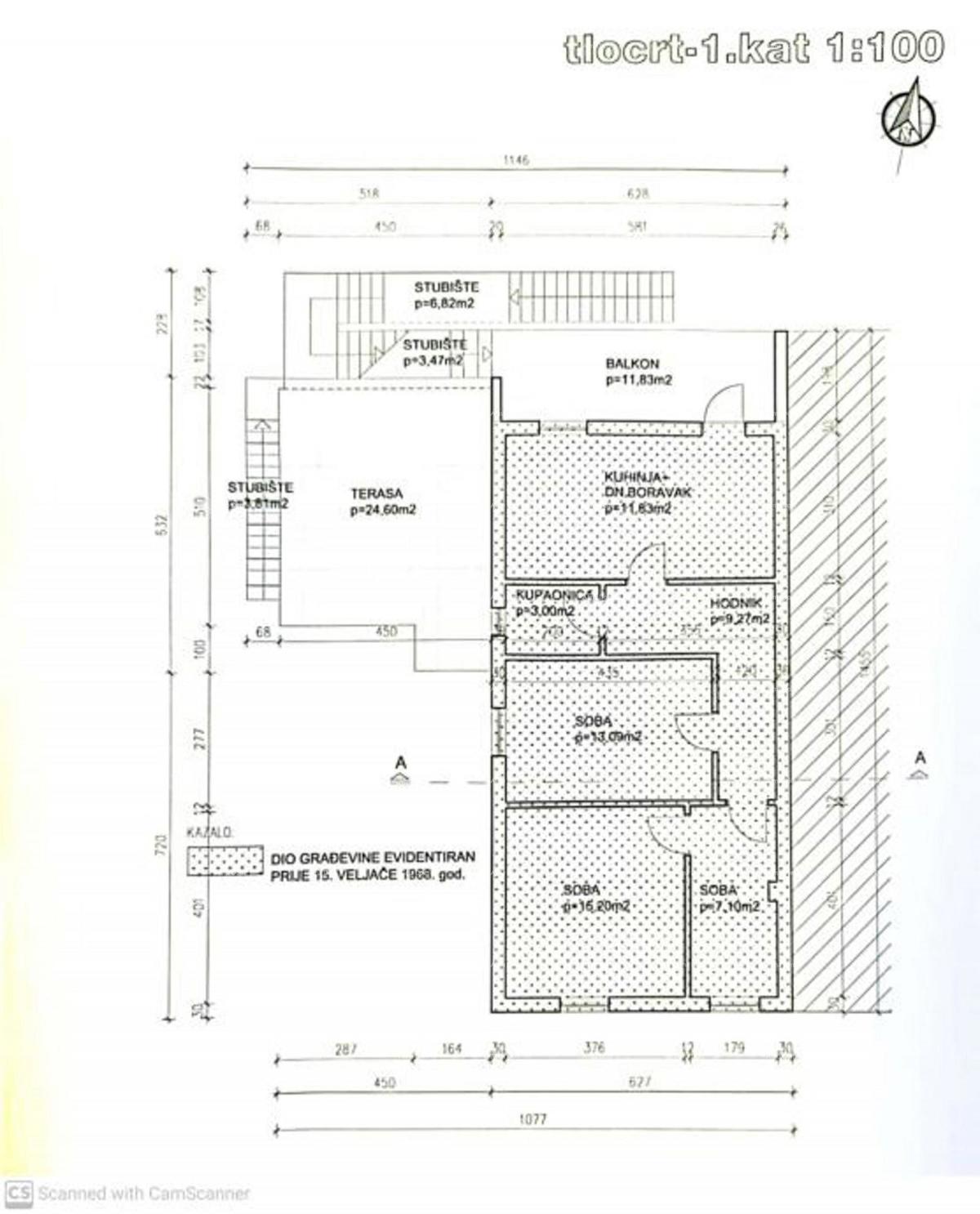 UMAG, Prodaja stanovanja na 1. nadstropju – bližina morja in centra