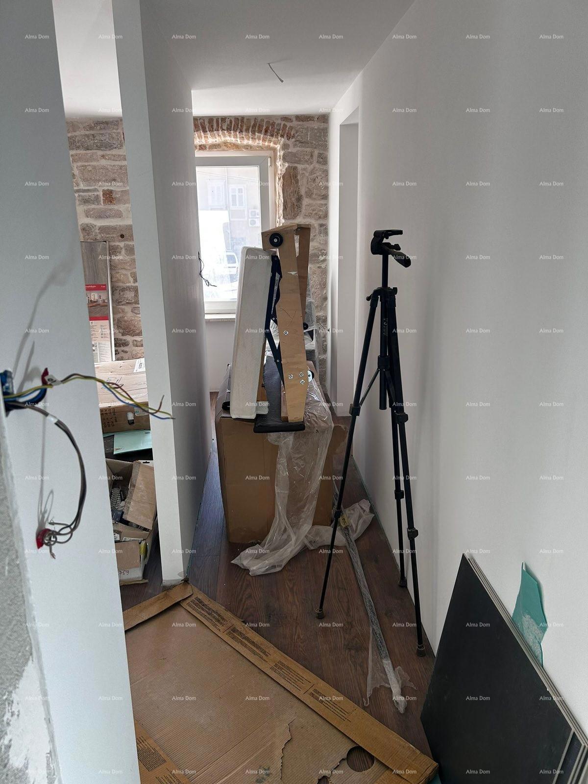 Prodaja ekskluzivnega stanovanja v rustikalnem stilu, na vrhunski lokaciji, v centru Pule!