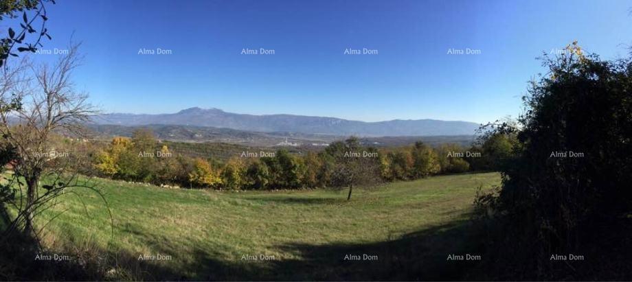 Hiša s bazenom v gradnji s pogledom na Učko – Občina Pićan