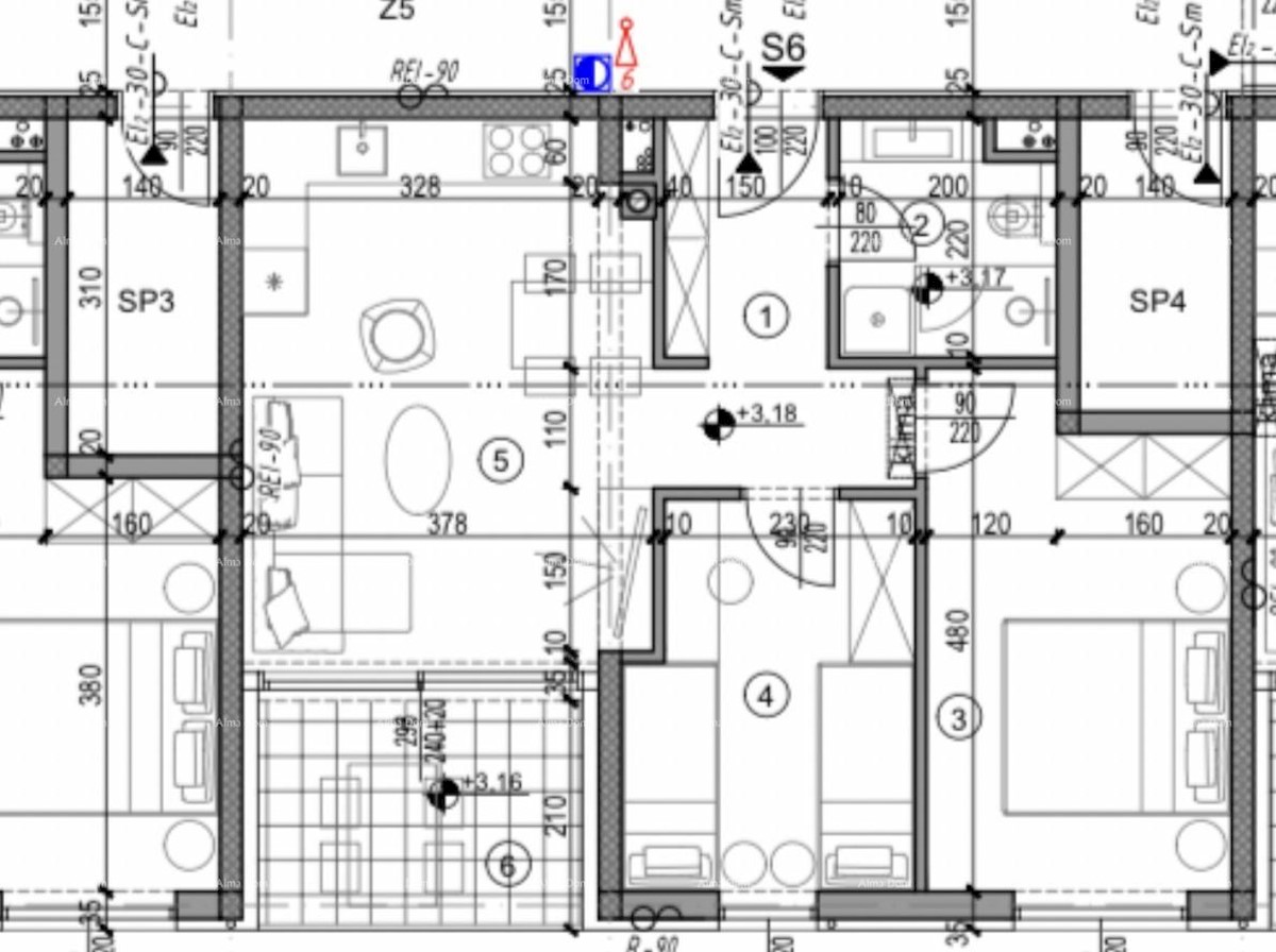 Pula, nov projekt! Večstanovanjska, moderna stavba z dvigalom, blizu centra.