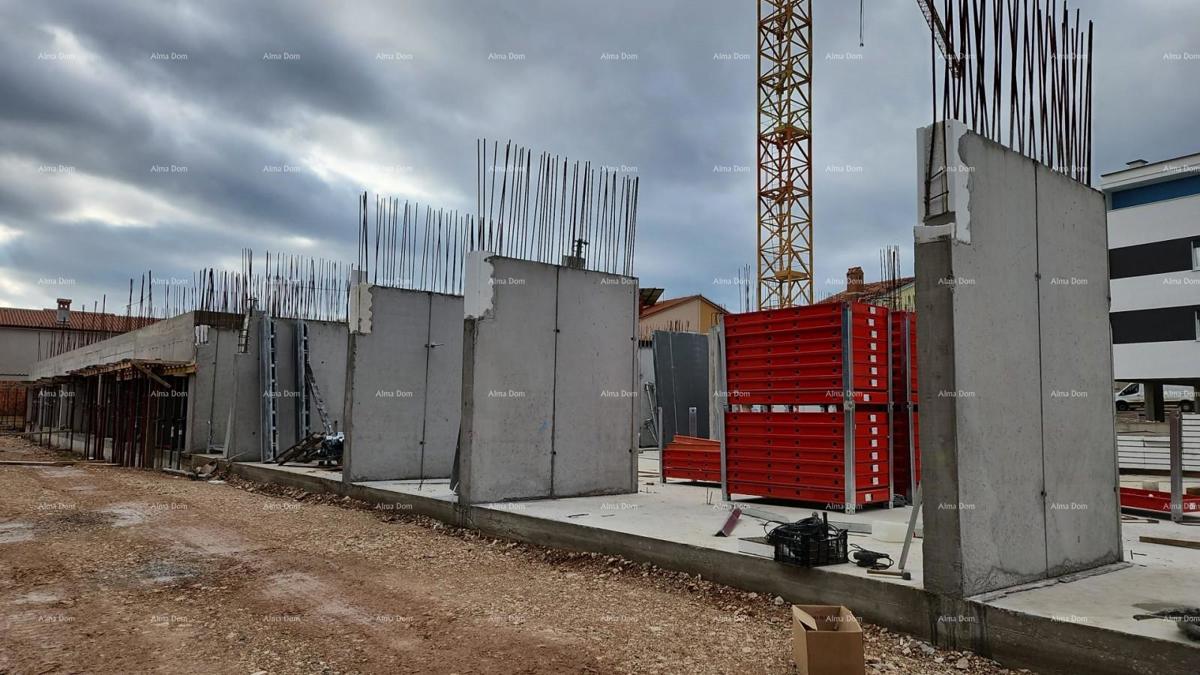 Pula, nov projekt! Večstanovanjska, moderna stavba z dvigalom, blizu centra.
