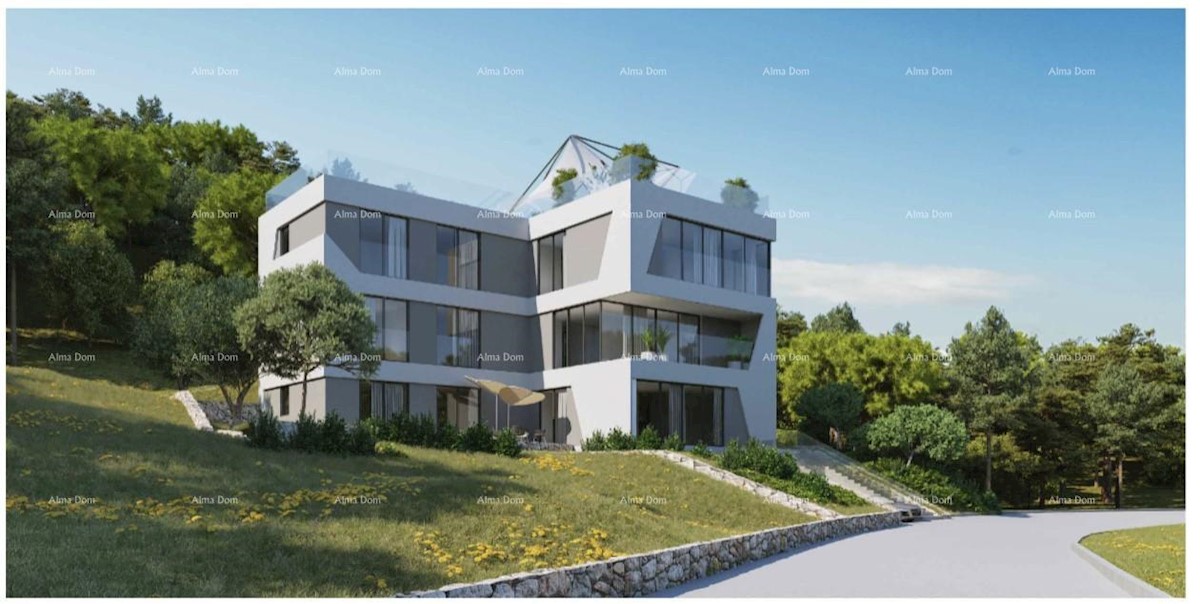 Prodaja luksuznih apartmajev v gradnji, Opatija-Ičići