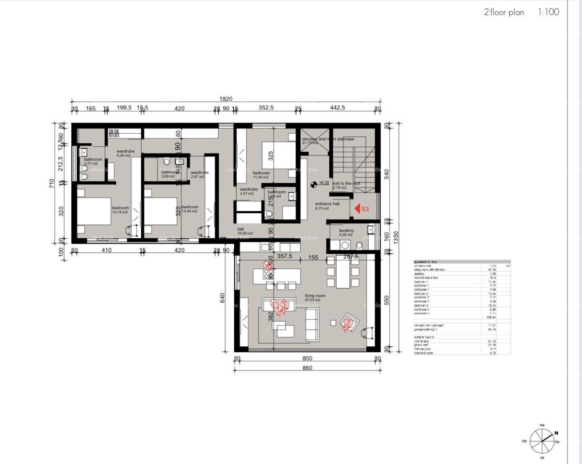 Prodaja luksuznih apartmajev v gradnji, Opatija-Ičići