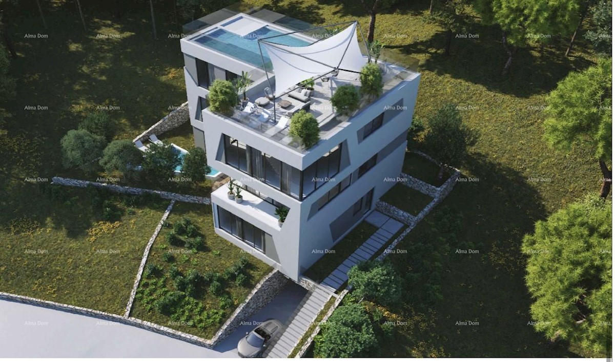 Prodaja luksuznih apartmajev v gradnji, Opatija-Ičići