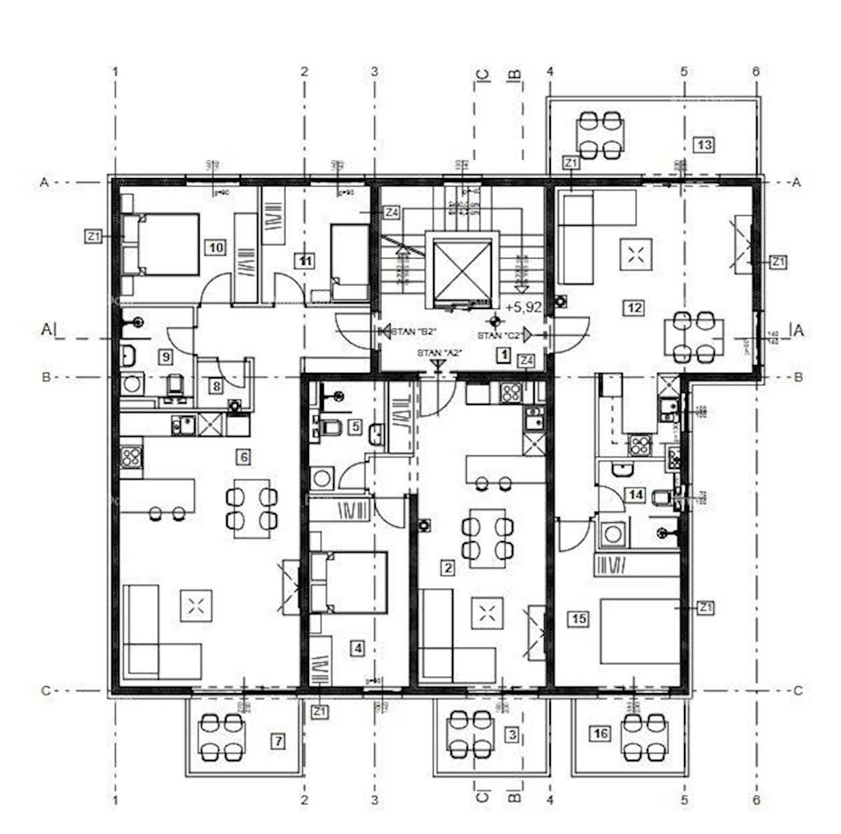 Prodaja apartmajev v novogradnji, Vabriga, blizu Poreča!