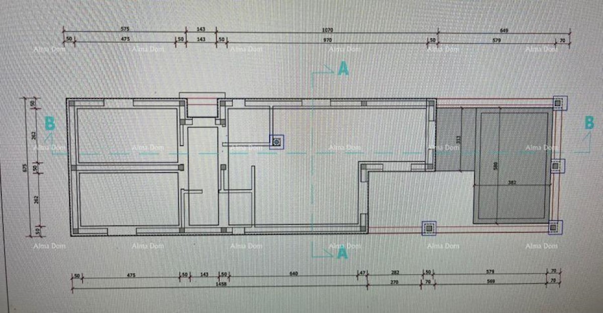 Gradbena parcela s projektom in pogoji, Vodnjan