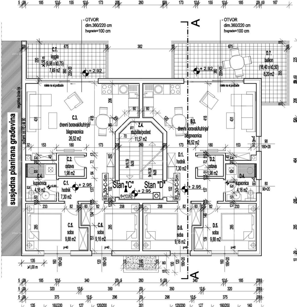 Nov projekt, Valbandon! Prodaja apartmajev v novem projektu, 1 km od morja in plaž!