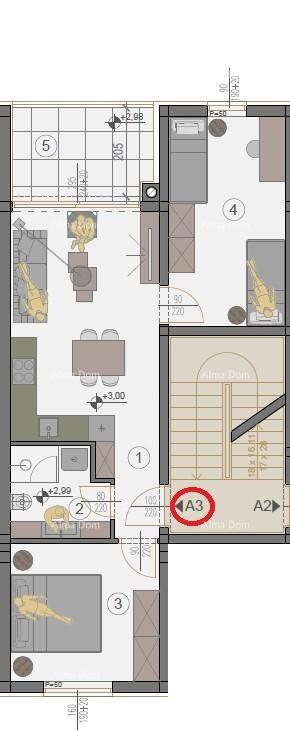 Prodaja modernih stanov v novem stanovanjskem projektu, Štinjan