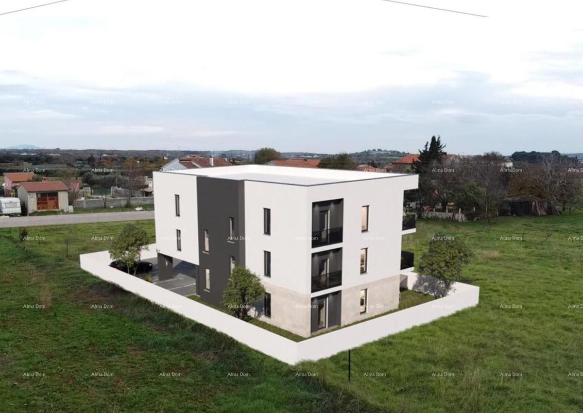Prodaja modernog stanovanja s vrtom, Pula. Monte Turco.