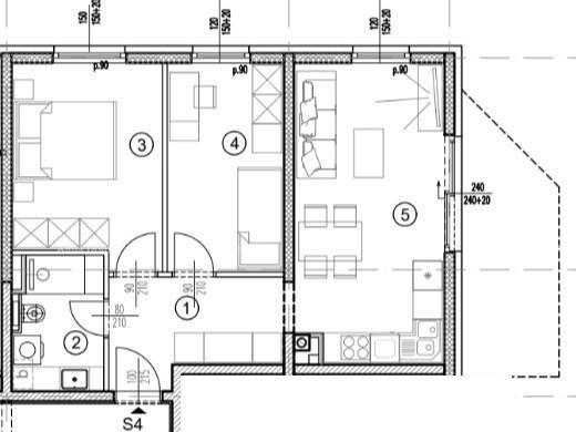 Prodamo stanovanja v novem stanovanjskem projektu na ekskluzivni lokaciji, 300 m od morja, Pula, Lungomare