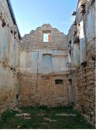 Prodaja - Kamena istarska hiša s projektom in predano dokumentacijo – blizu Tinjana!