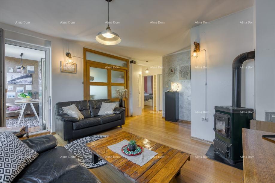 Baderna, Poreč - Stan s dvorištem