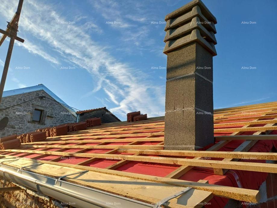 Samostojeća hiša v gradnji – Tinjan