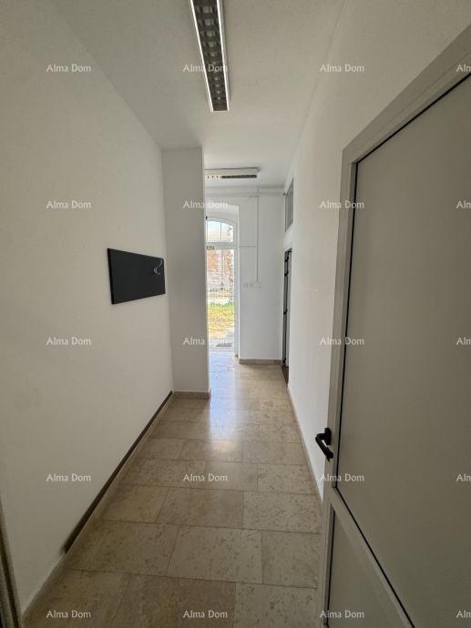 Skladišni prostor z uradi in dvoriščem – Pula