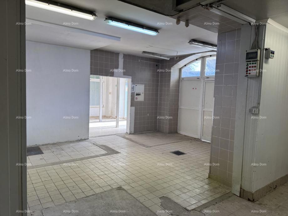 Skladišni prostor z uradi in dvoriščem – Pula