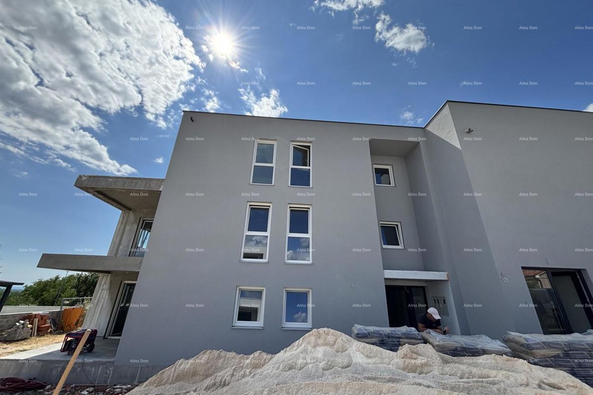 Trisobno stanovanje S3 v 2. nadstropju novogradnje v Kanfanarju