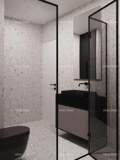 Trisobno stanovanje S3 v 2. nadstropju novogradnje v Kanfanarju