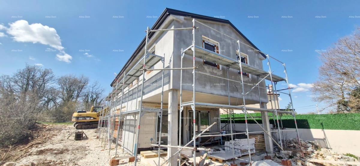 Prodaja moderne hiše s bazenom v mirnem in lepem istrskem kraju,  Svetvinčenat!