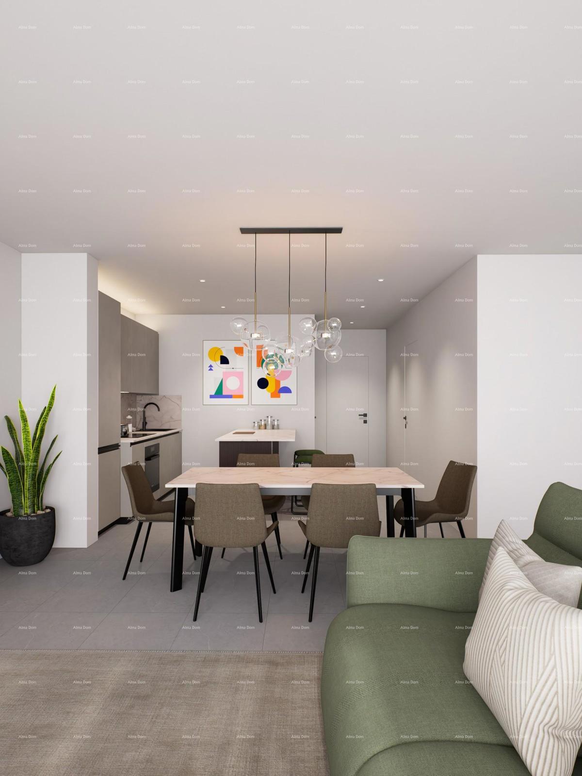 Prodaja stanovanja v novozgrajenem stanovanjskem bloku, Novigrad! S2-ZA