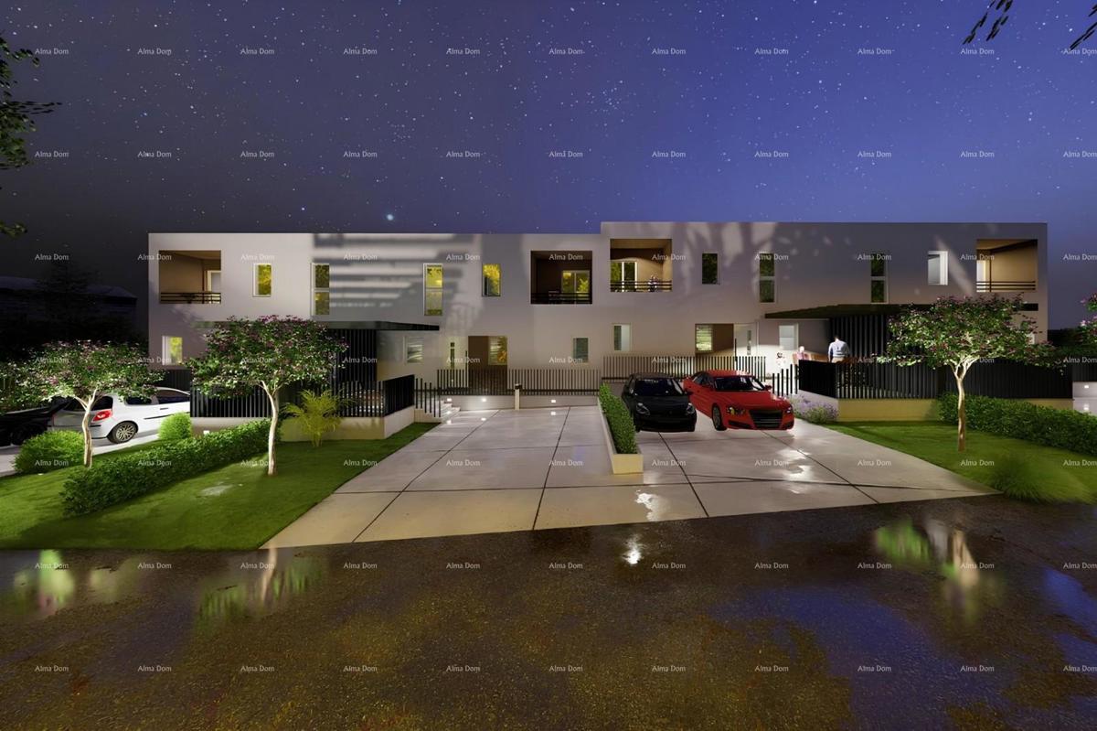 POREČ - Moderna polpritlična hiša z lastnim zelenjem (Hiša B)