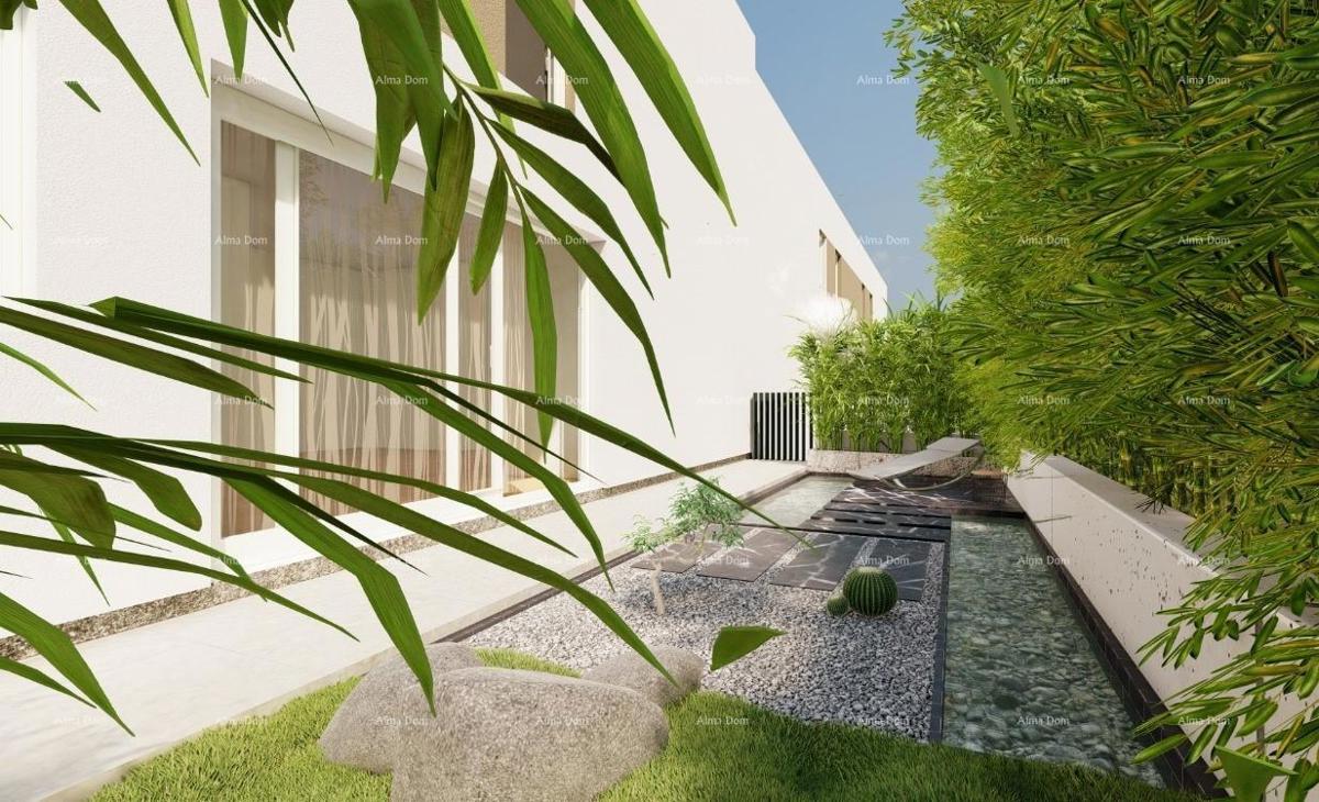 POREČ - Moderna polpritlična hiša z lastnim zelenjem (Hiša B)