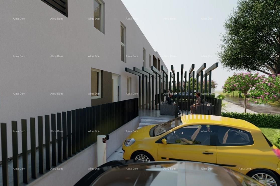 POREČ - Moderna polpritlična hiša z lastnim zelenjem (Hiša B)