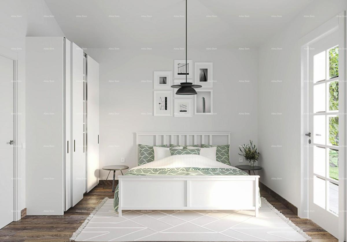 BARBAN, KOŽLJANI - Novogradnja / Dvojček, desni del. Ekološko naselje