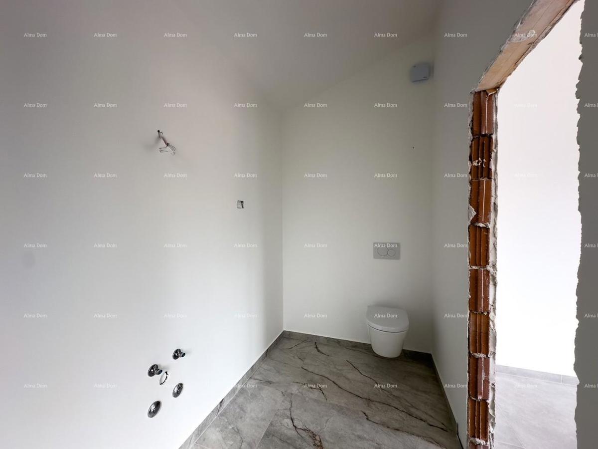 BARBAN, KOŽLJANI - Novogradnja / Dvojček, desni del. Ekološko naselje