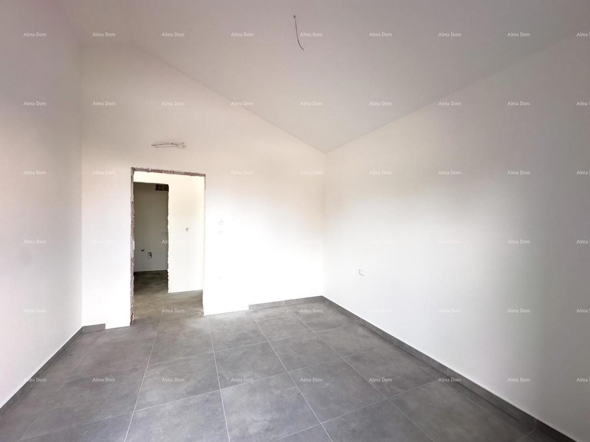 BARBAN, KOŽLJANI - Novogradnja / Dvojček, desni del. Ekološko naselje