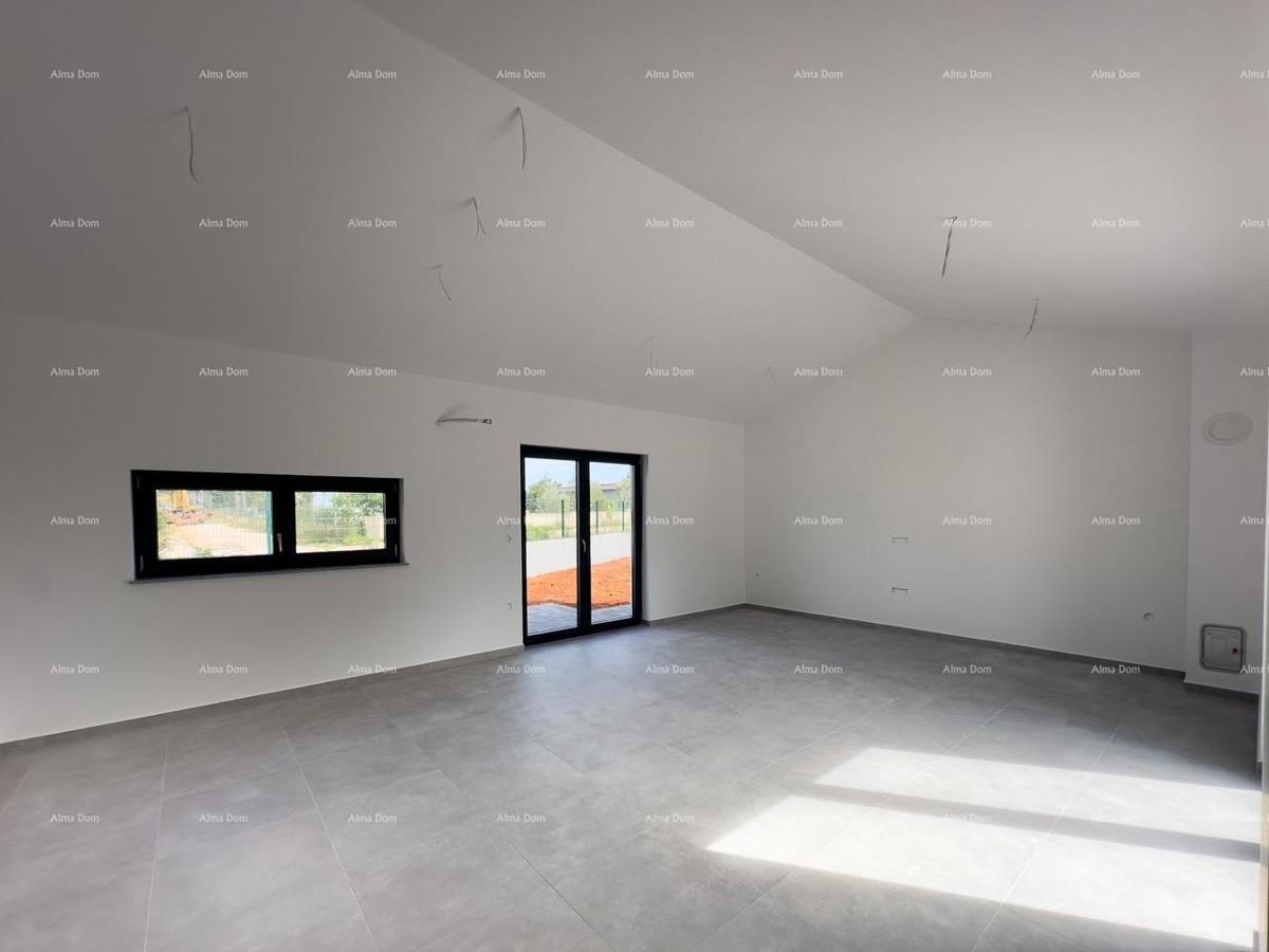 BARBAN, KOŽLJANI - Novogradnja / Dvojček, desni del. Ekološko naselje