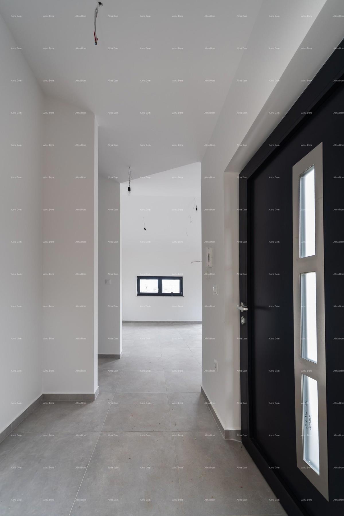 BARBAN, KOŽLJANI - Novogradnja / Dvojček, desni del. Ekološko naselje