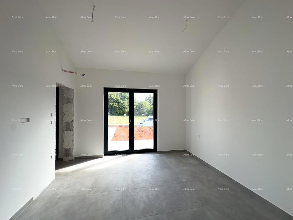 BARBAN, KOŽLJANI - Novogradnja / Dvojček, desni del. Ekološko naselje