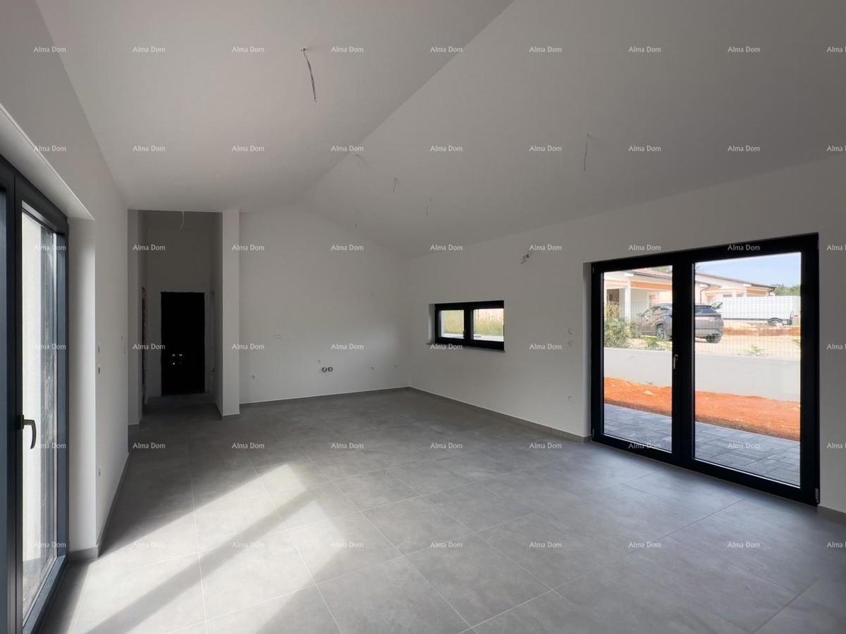 BARBAN, KOŽLJANI - Novogradnja / Dvojček, desni del. Ekološko naselje