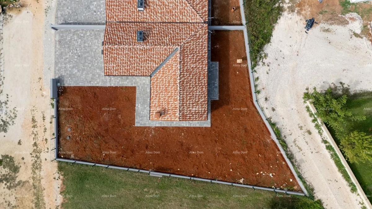 BARBAN, KOŽLJANI - Novogradnja / Dvojček, desni del. Ekološko naselje