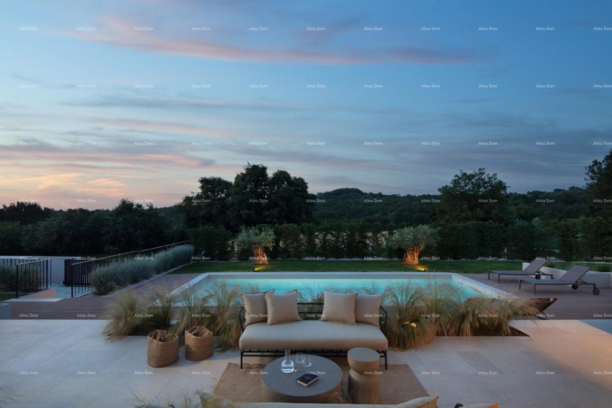 Prodaja moderne vile s bazenom in wellnessom, okolica Vrsarja!