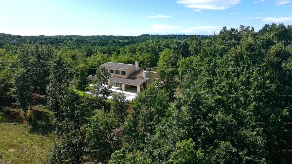 Prodaja - prostorna hiša s bazenom v gradnji, blizu Pazina!