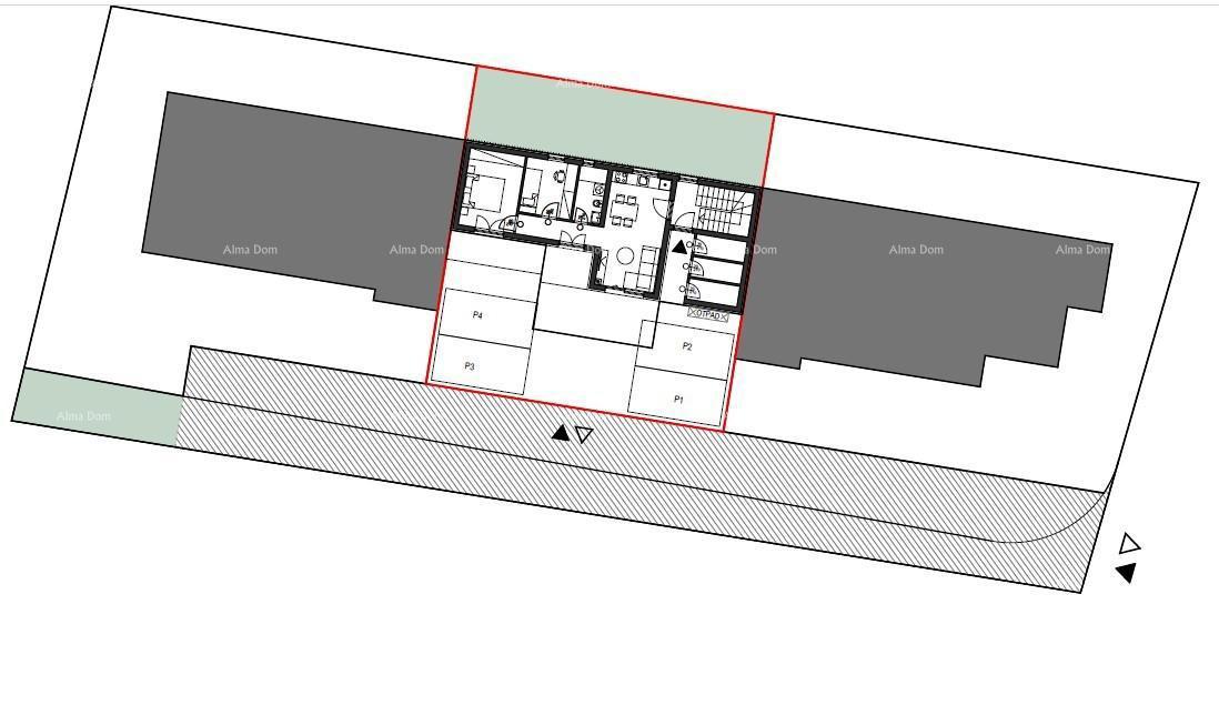 Prodaja stanov v gradnji - nov stanovanjski kompleks, Pula! Stan A Zg A2