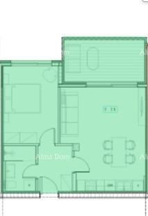 UMAG – Novogradnja! Stan v modernem stanovanjskem kompleksu z dvema parkirnima mestoma, S 2-25