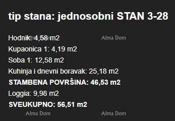 UMAG – Novogradnja! Stan v modernem stanovanjskem kompleksu z dvema parkirnima mestoma, S 3-28