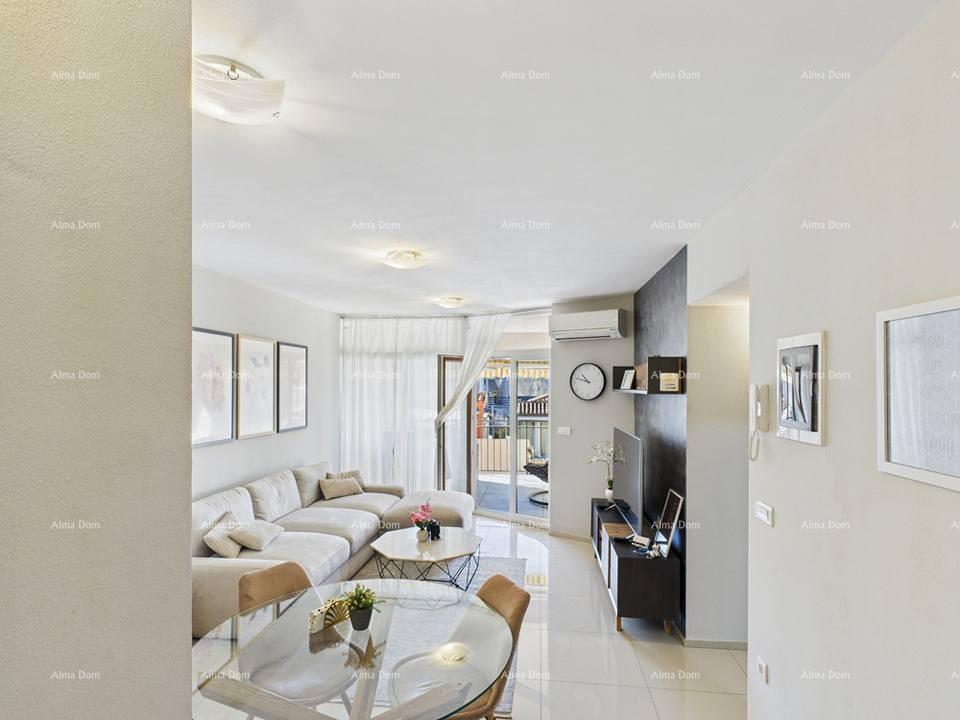 Pula – moderan, popolnoma opremljen stan 52m2 z velikim balkonom in parkiriščem