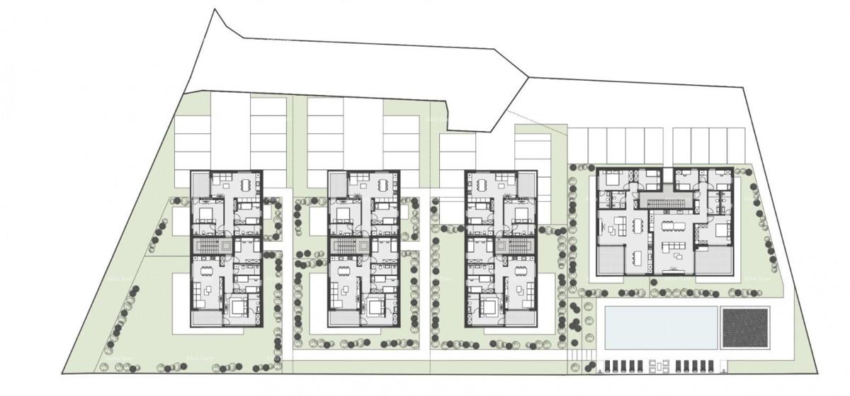 Prodaja stanov v moderni novogradnji s bazenom, Fažana!