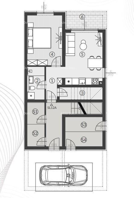 Prodaja stanov v novem stanovanjskem kompleksu, Štinjan! 12A