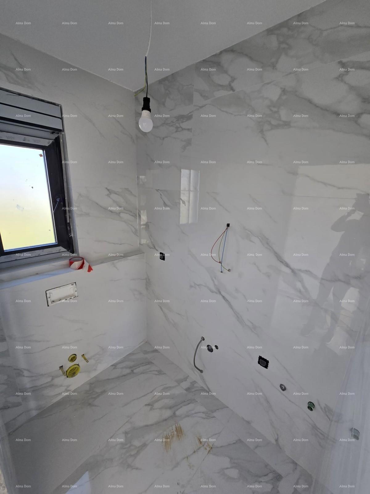 Novogradnja. Hiša v Žminju.