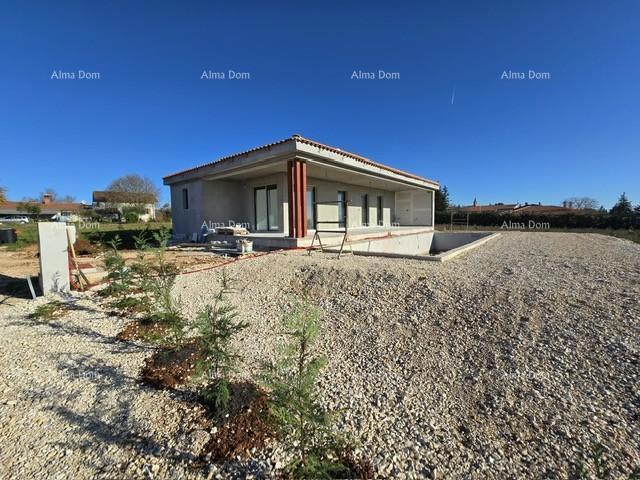 Novogradnja. Hiša v Žminju.