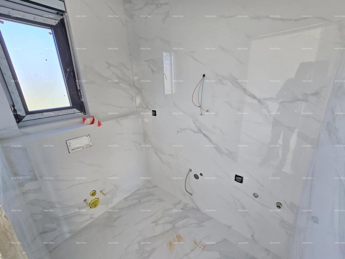 Novogradnja. Hiša v Žminju.